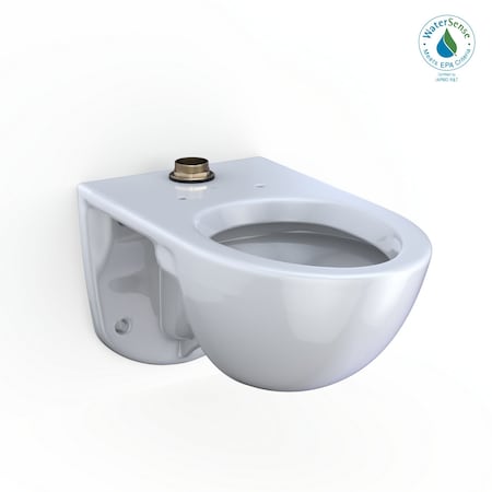 Toto TORNADO FLUSH Commercial Flushometer Wall-Mounted Toilet, Elongated Cotton White CT728CUG#01